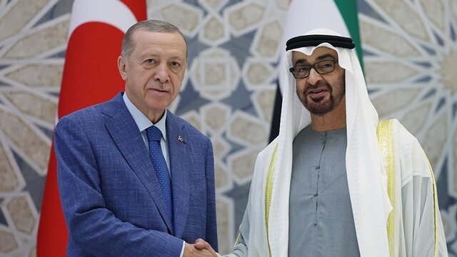 اردوغان: روابطمان با امارات را تا سطح مشارکت استراتژیک ارتقا خواهیم داد
